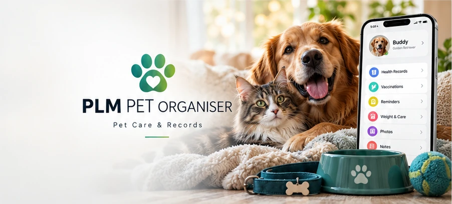 PLM Pet Life Manager visual